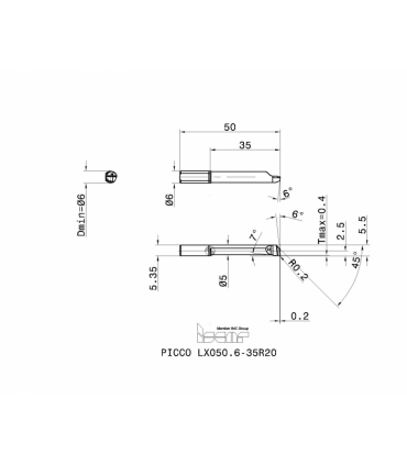 PICCO LX050.6-35R20 IC908