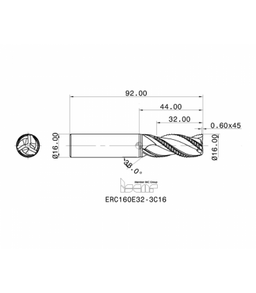 ERC160E32-3C16 IC08