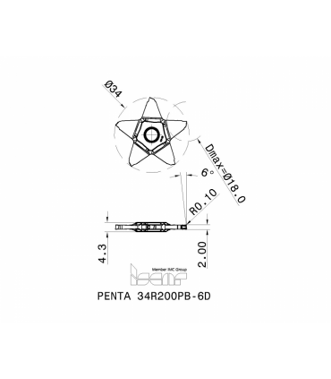 PENTA 34R200PB-6D IC908