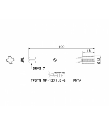 TPSTN MF-12X1.5-G PMTA