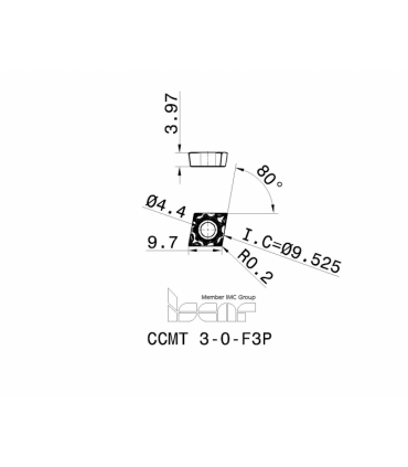 CCMT 09T302-F3P IC8150