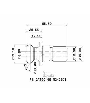 PS CAT50 45 M24ISOB