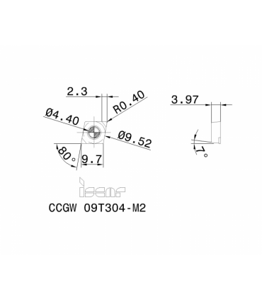 CCGW 09T304S-2MT BI15HC