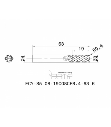 ECY-S5 08-19C08CFR.4-63 6 IC608