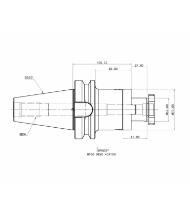 BT50 SEMC 40X100