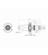 DIN69871 40 SRKIN 16X80CX