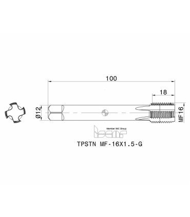 TPSTN MF-16X1.5-G PMTA