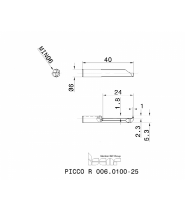 PICCO R 006.0100-25 IC228