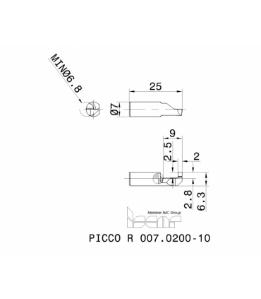 PICCO R 007.0200-10 IC228