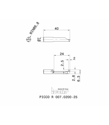 PICCO R 007.0200-25 IC228