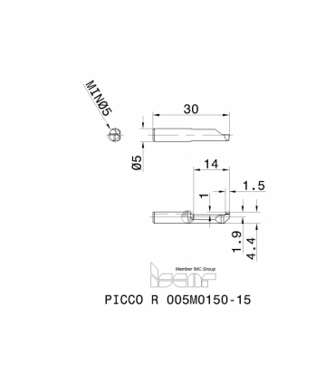 PICCO R 005M0150-15 IC908