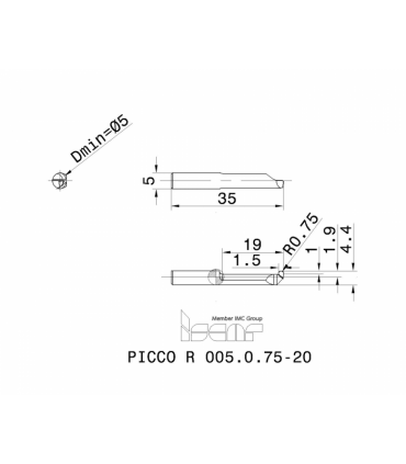 PICCO R 005.0.75-20 IC228