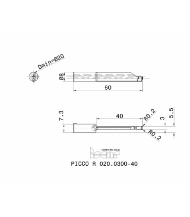 PICCO R 020.0300-40 IC1008