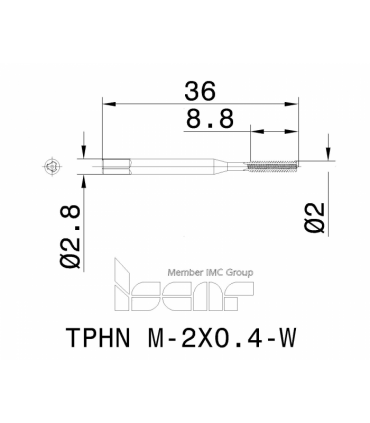 TPHN M-2X0.4-W HS