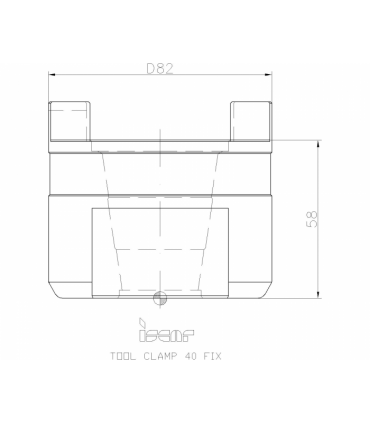 TOOL CLAMP 40 FIX