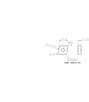 CNMG 160612-GN IC830